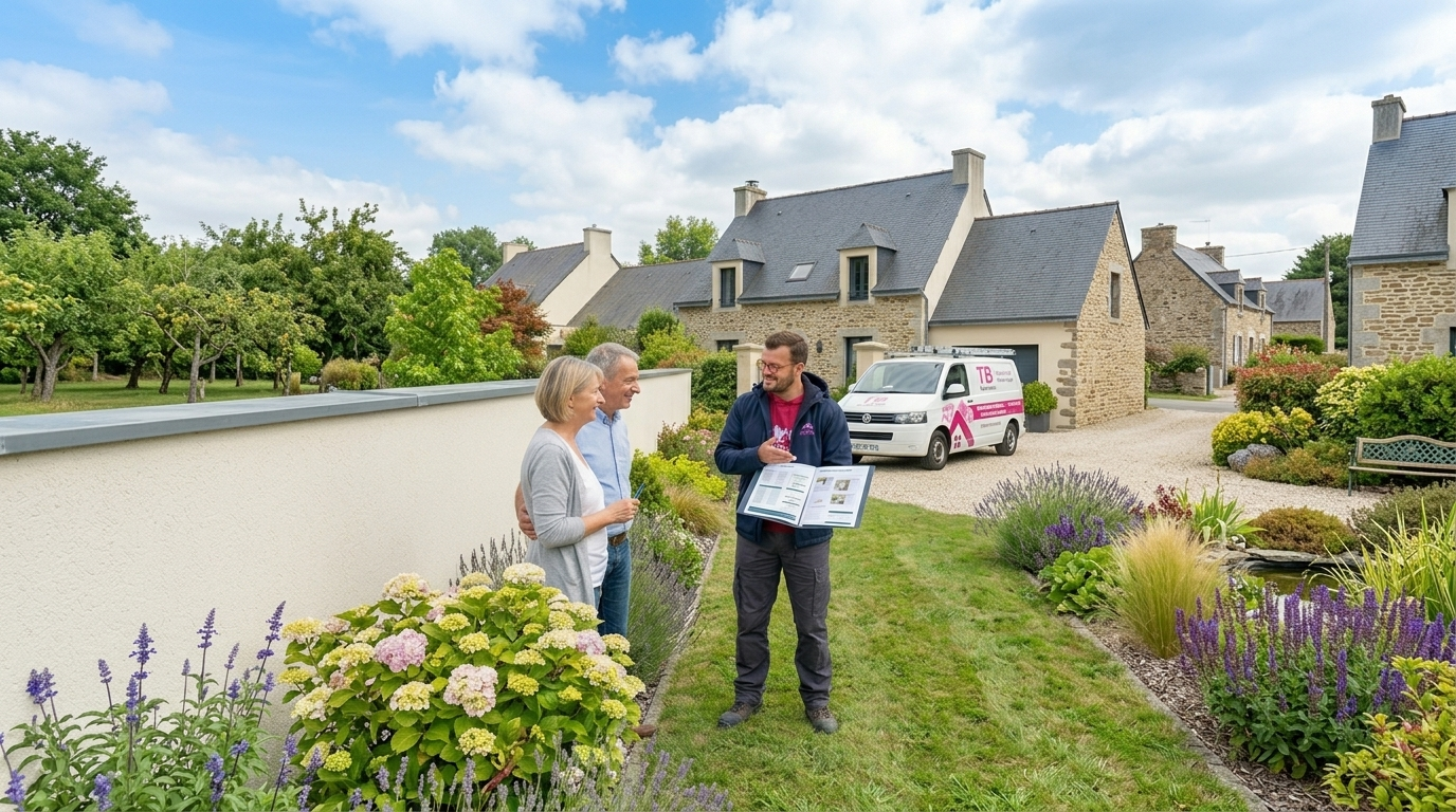 TB Rénovation & Nettoyage remet un devis gratuit pour couvertine alu continu sur muret en Loire-Atlantique à Nantes