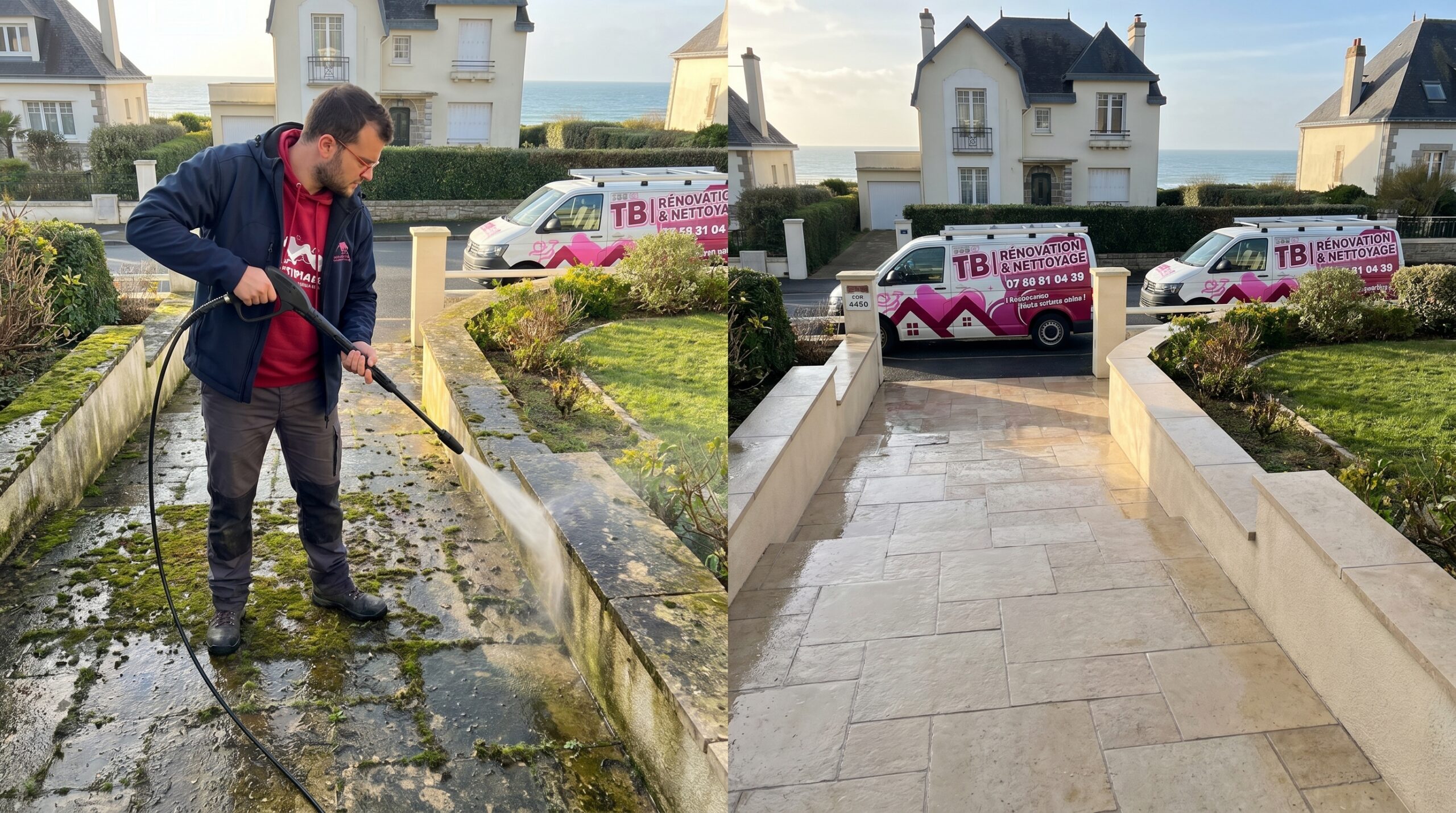 nettoyage dallage La Baule-Escoublac — TB Rénovation & Nettoyage Loire-Atlantique 44500