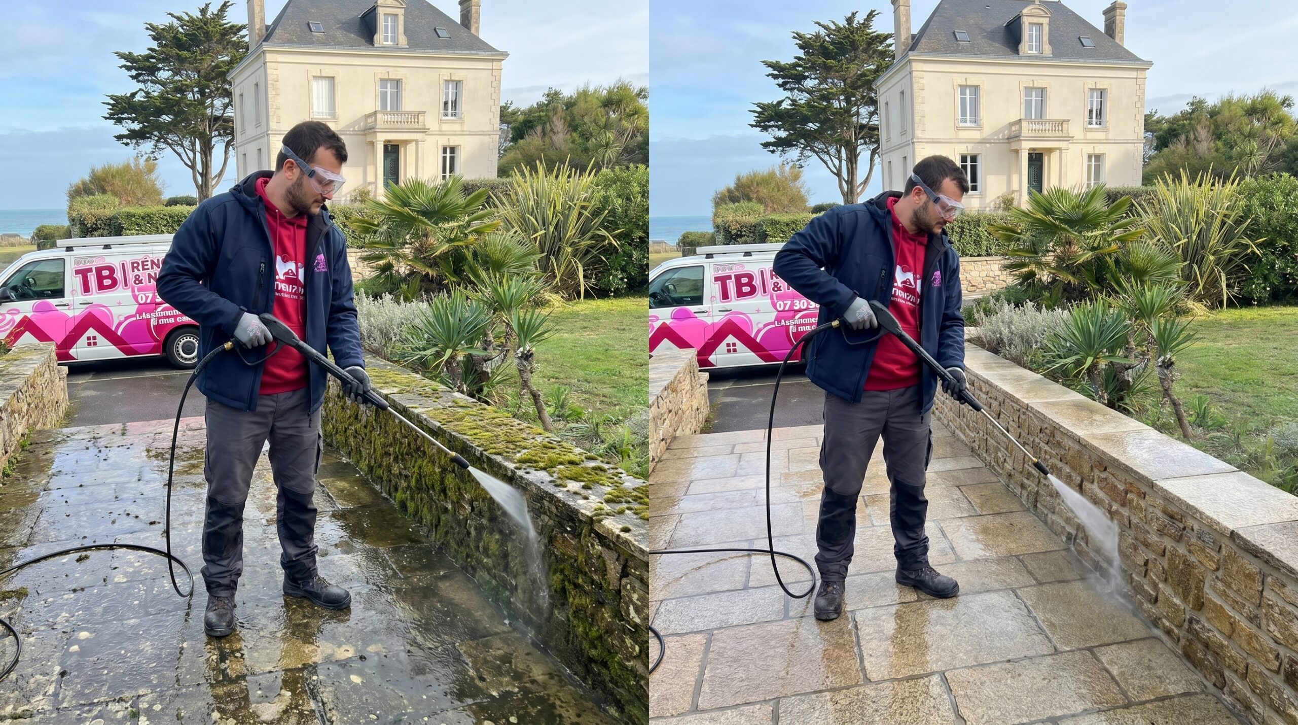 nettoyage dallage Pornichet — TB Rénovation & Nettoyage Loire-Atlantique 44380