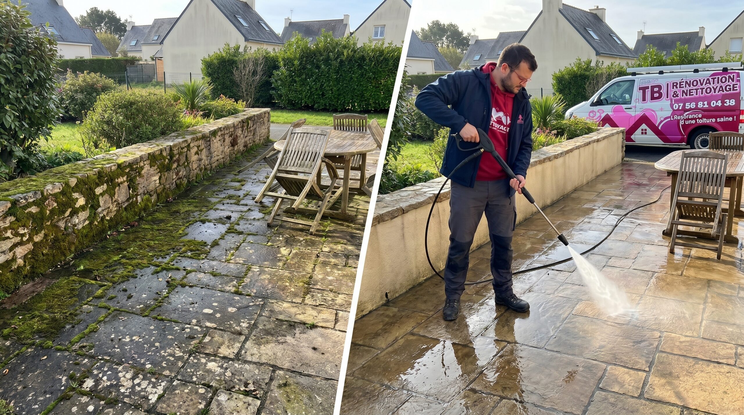 nettoyage dallage Saint-Nazaire — TB Rénovation & Nettoyage Loire-Atlantique 44600