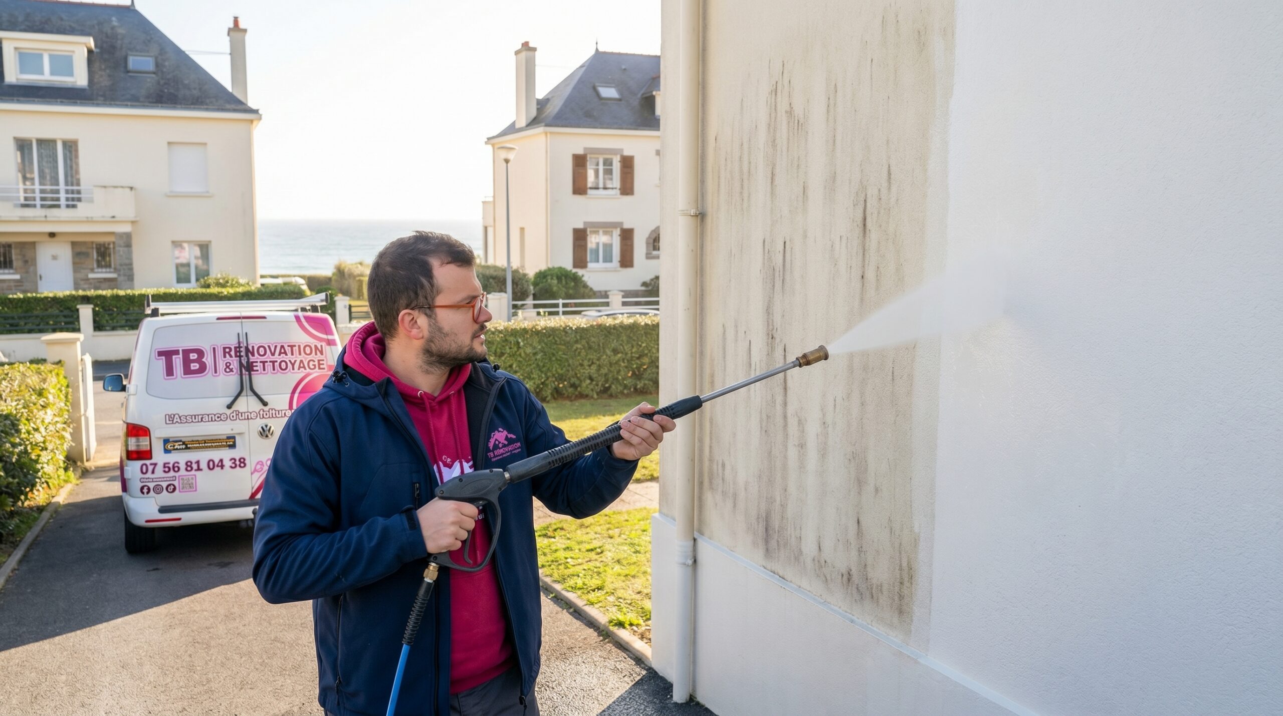 nettoyage façade La Baule-Escoublac — TB Rénovation & Nettoyage Loire-Atlantique 44500