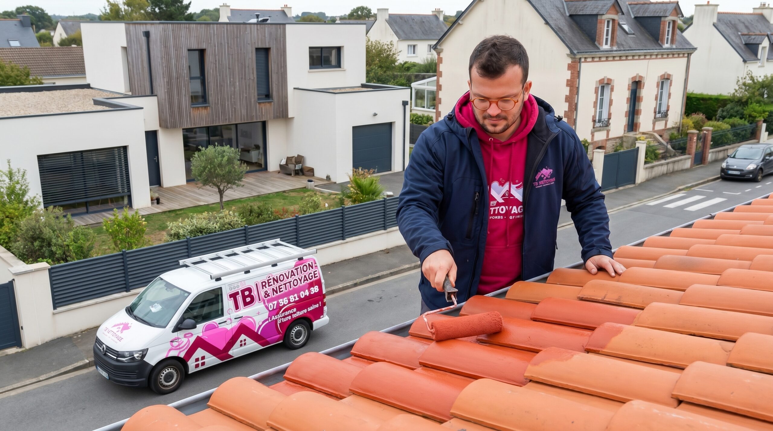 peinture toiture Nantes — TB Rénovation & Nettoyage Loire-Atlantique 44000