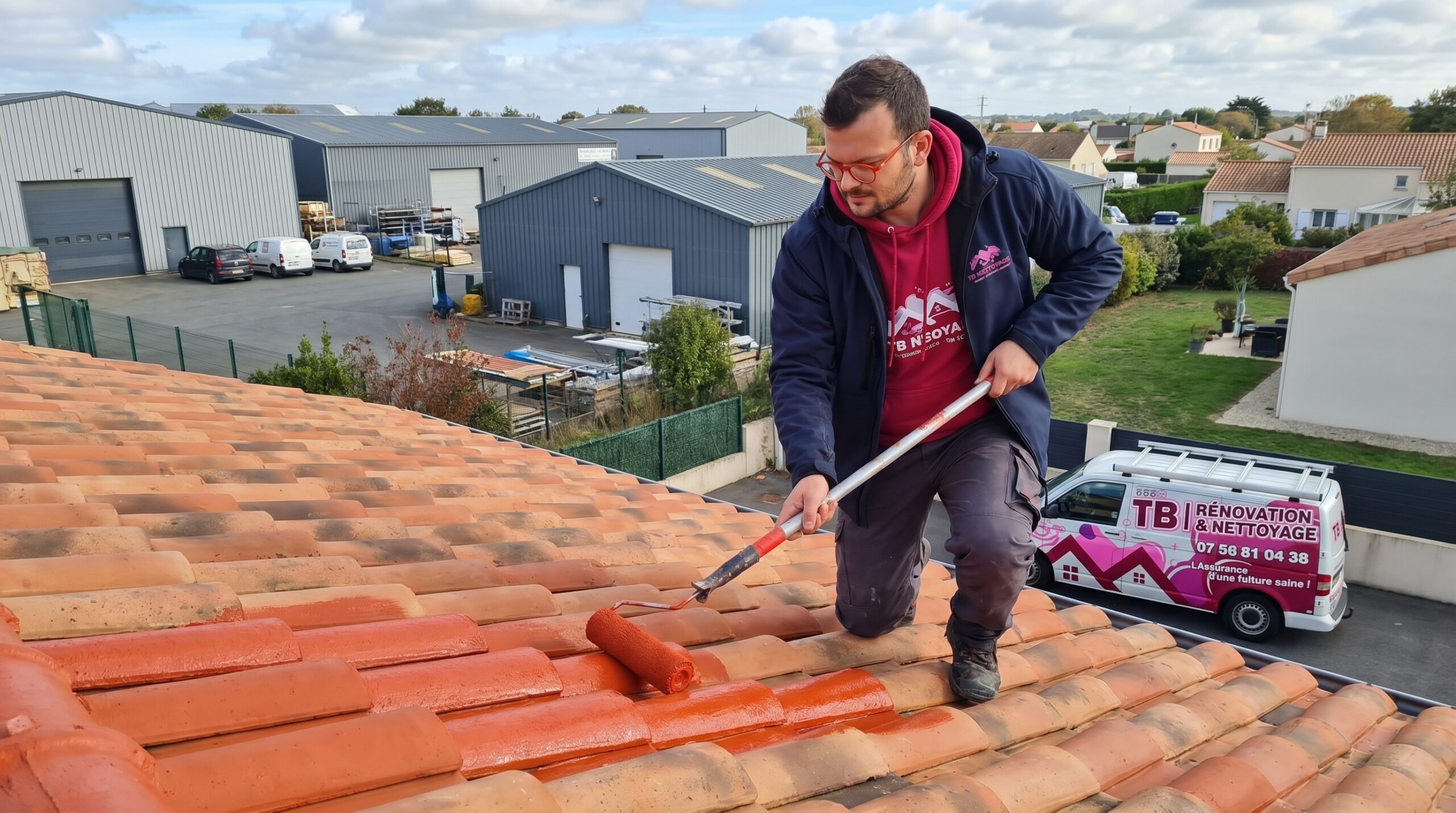 peinture toiture Saint-Nazaire — TB Rénovation & Nettoyage Loire-Atlantique 44600