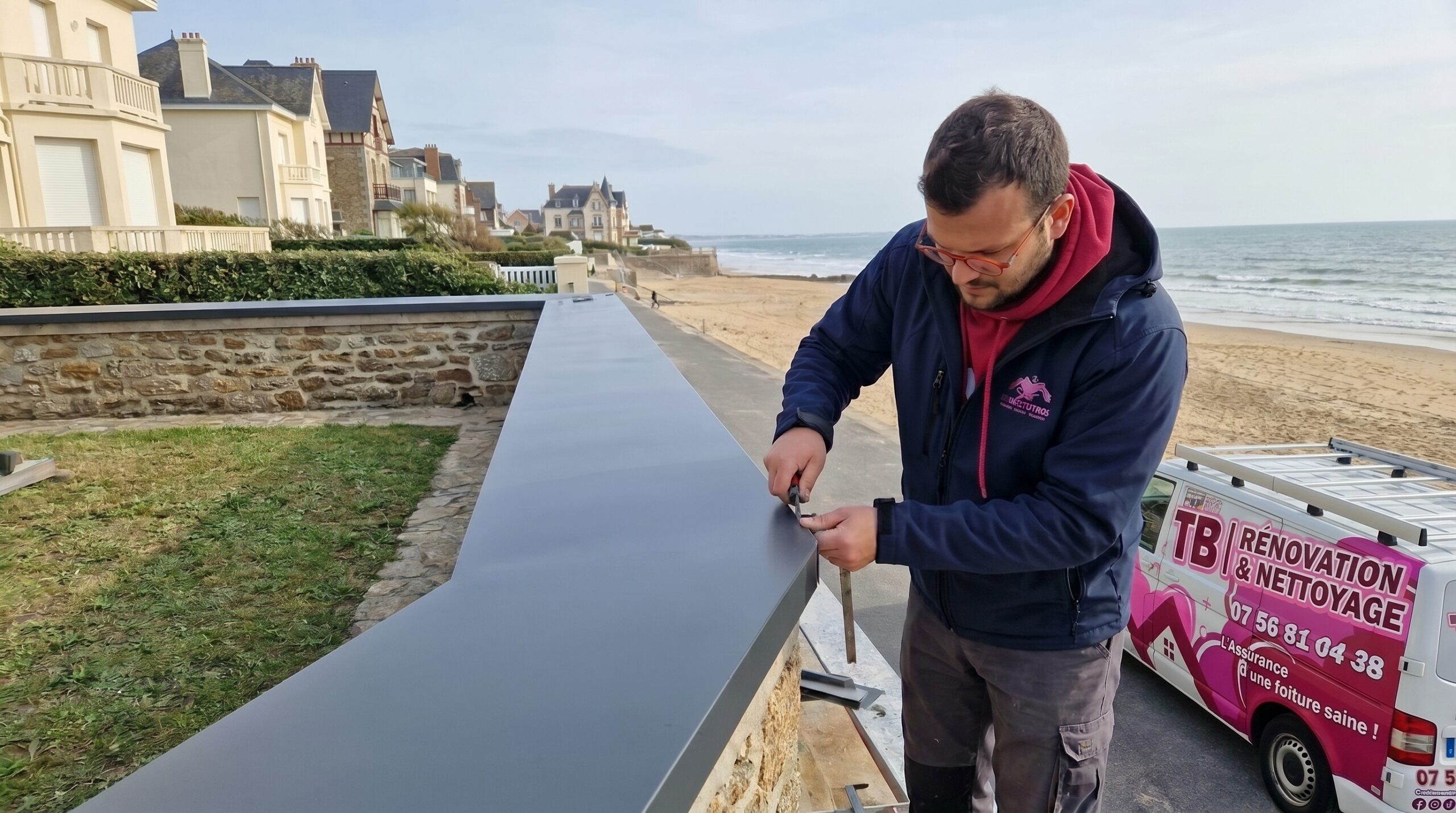 couvertine aluminium La Baule-Escoublac — TB Rénovation & Nettoyage Loire-Atlantique 44500