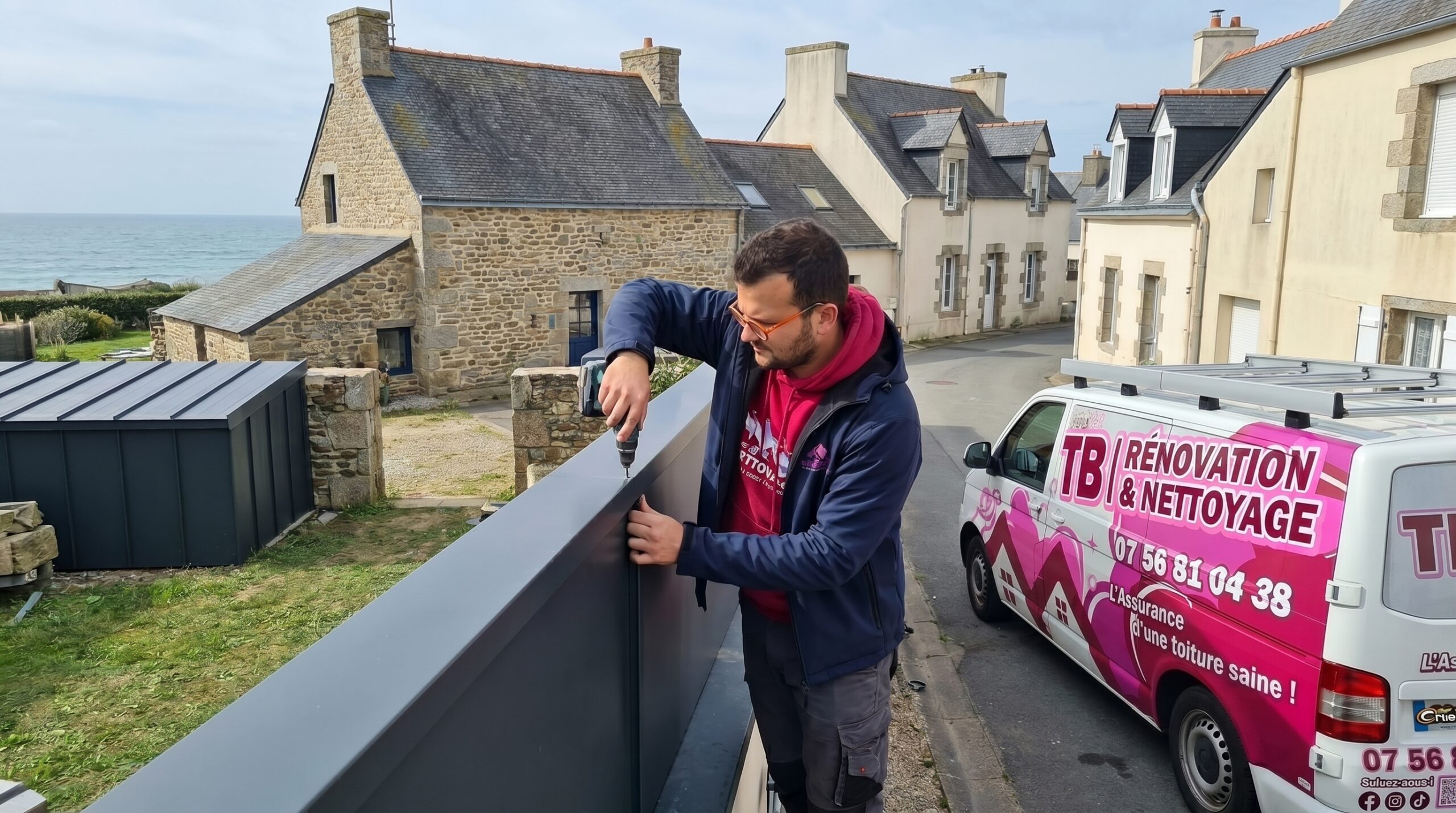 couvertine aluminium Pornic — TB Rénovation & Nettoyage Loire-Atlantique 44210