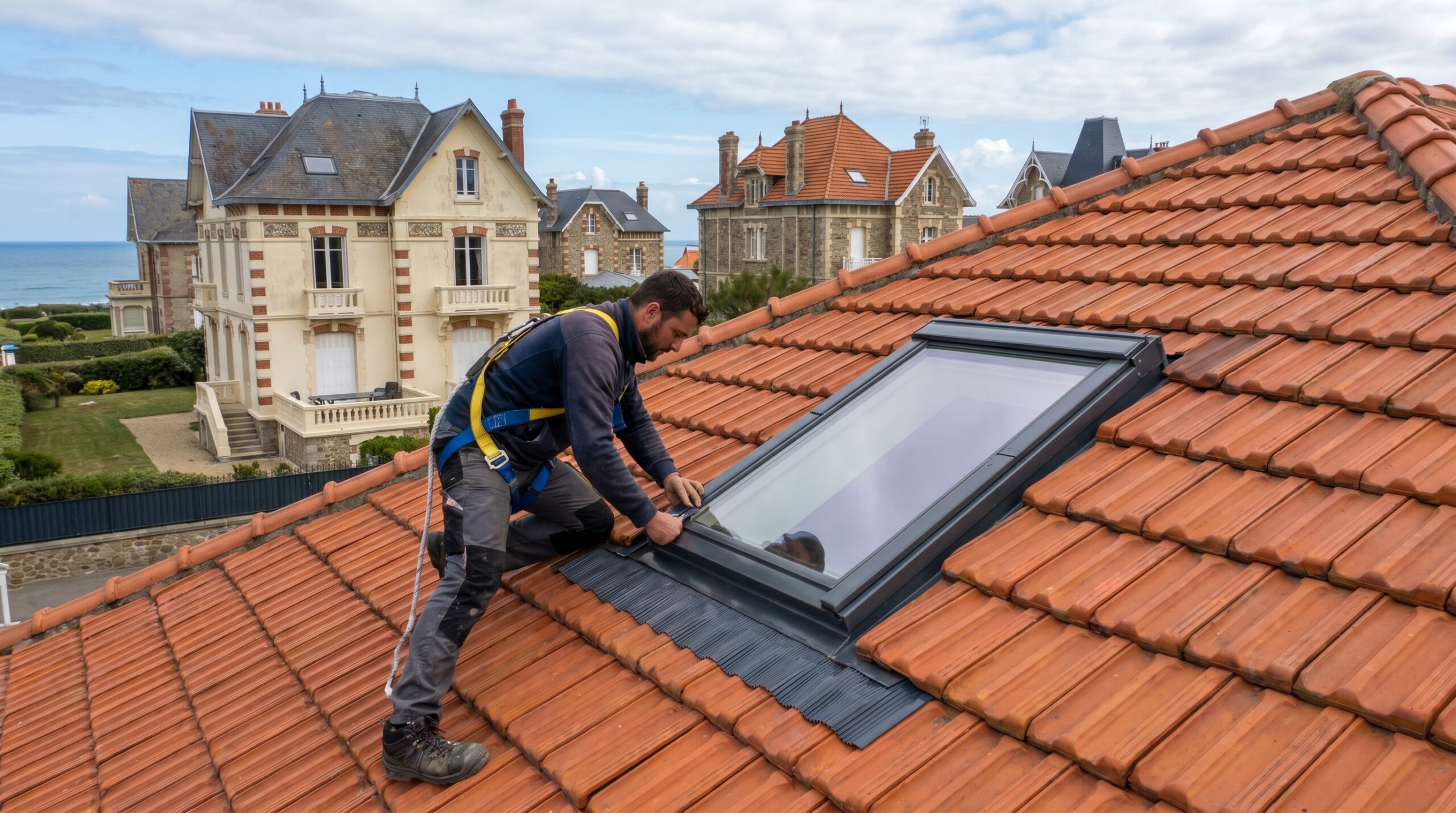 pose Velux La Baule-Escoublac — TB Rénovation & Nettoyage Loire-Atlantique 44500