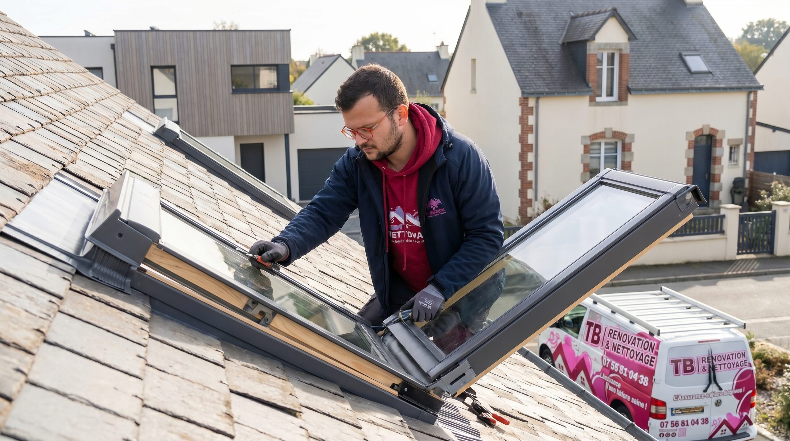 pose Velux Nantes — TB Rénovation & Nettoyage Loire-Atlantique 44000