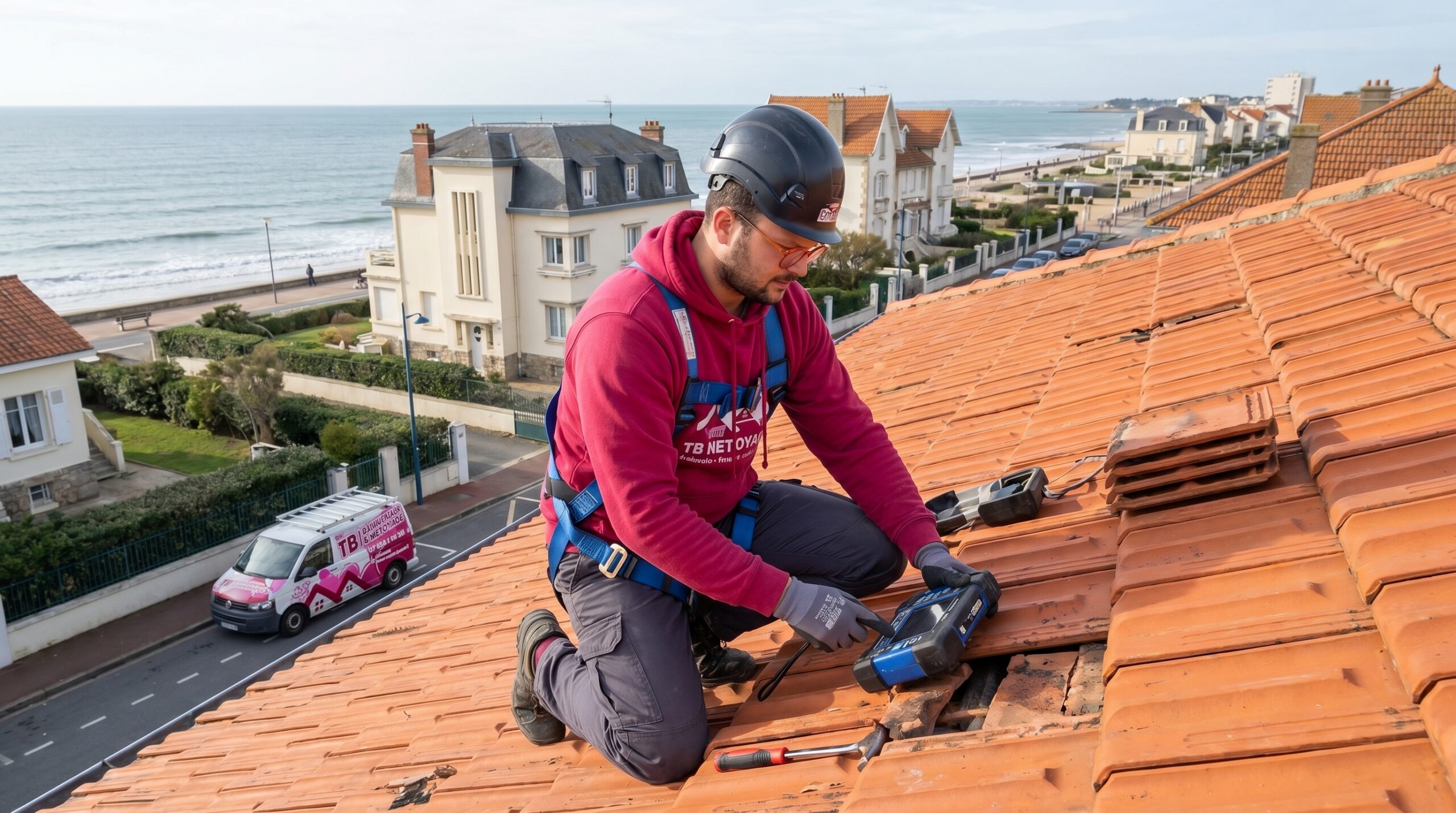 réparation toiture La Baule-Escoublac — TB Rénovation & Nettoyage Loire-Atlantique 44500