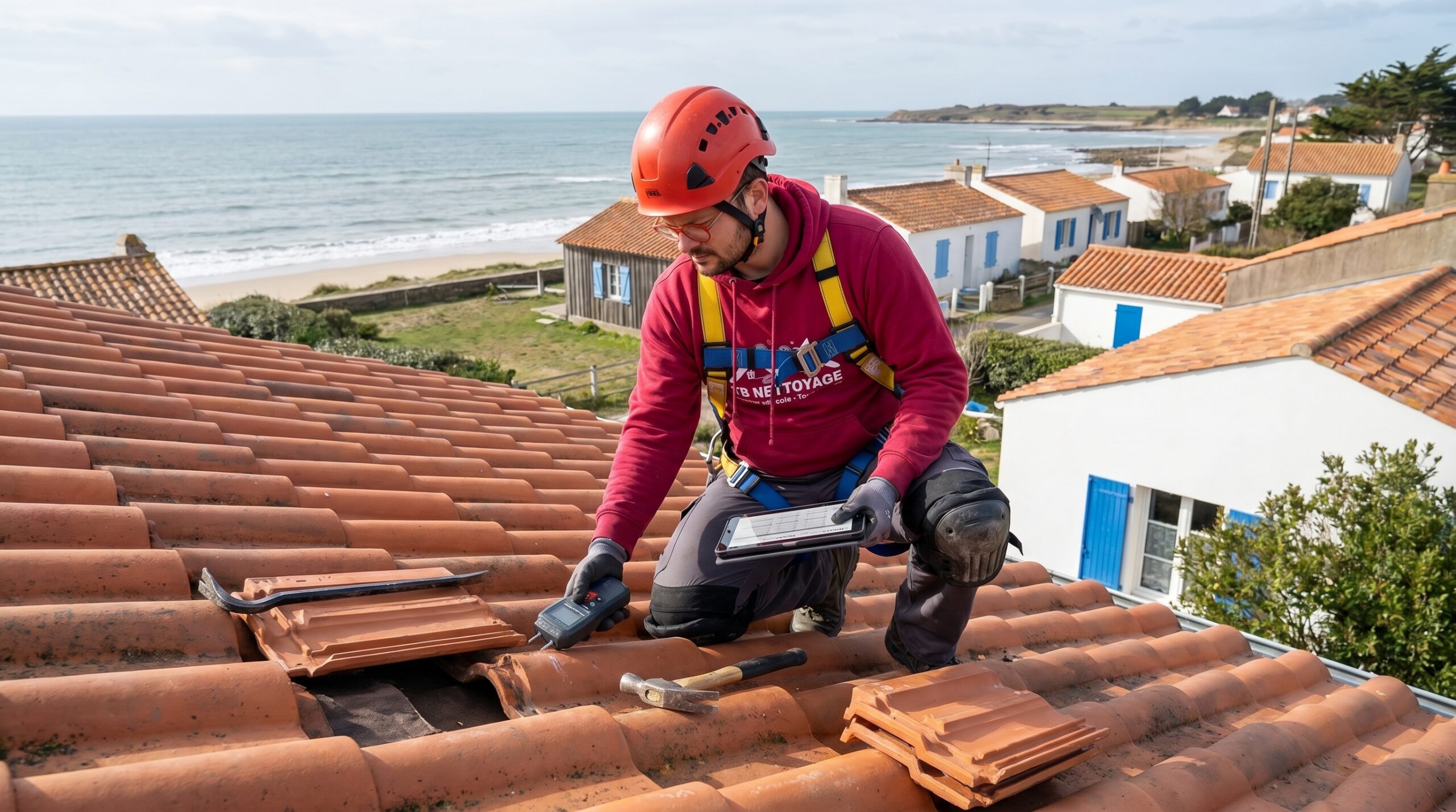 réparation toiture Pornic — TB Rénovation & Nettoyage Loire-Atlantique 44210