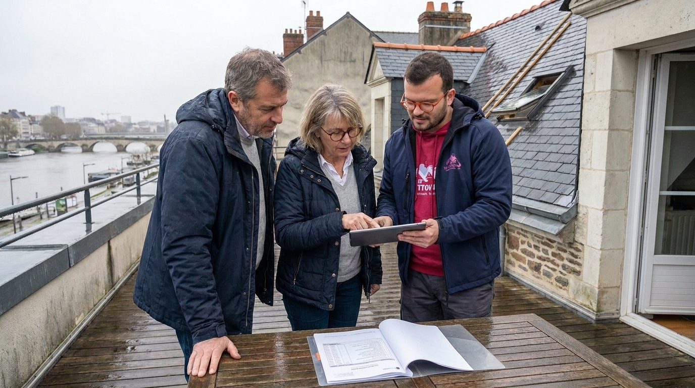 visite technique couvertine alu Nantes TB Rénovation