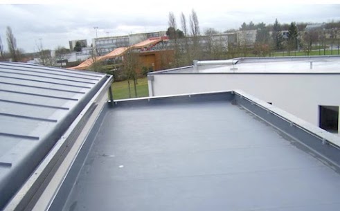 Toiture plate étanchéité PVC entretenue Agglomération de Saint-Nazaire & estuaire